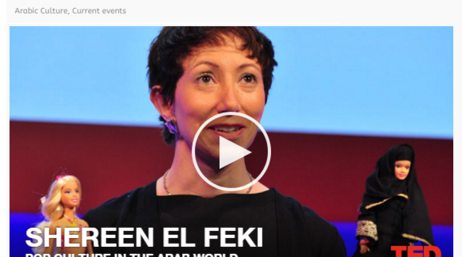 TED TALK – Shereen El Feki: Pop culture in the Arab world