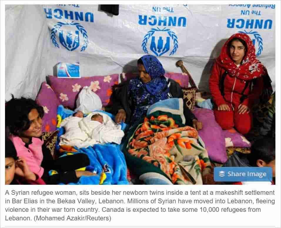 Lebanon overwhelmed with 1 million refugees