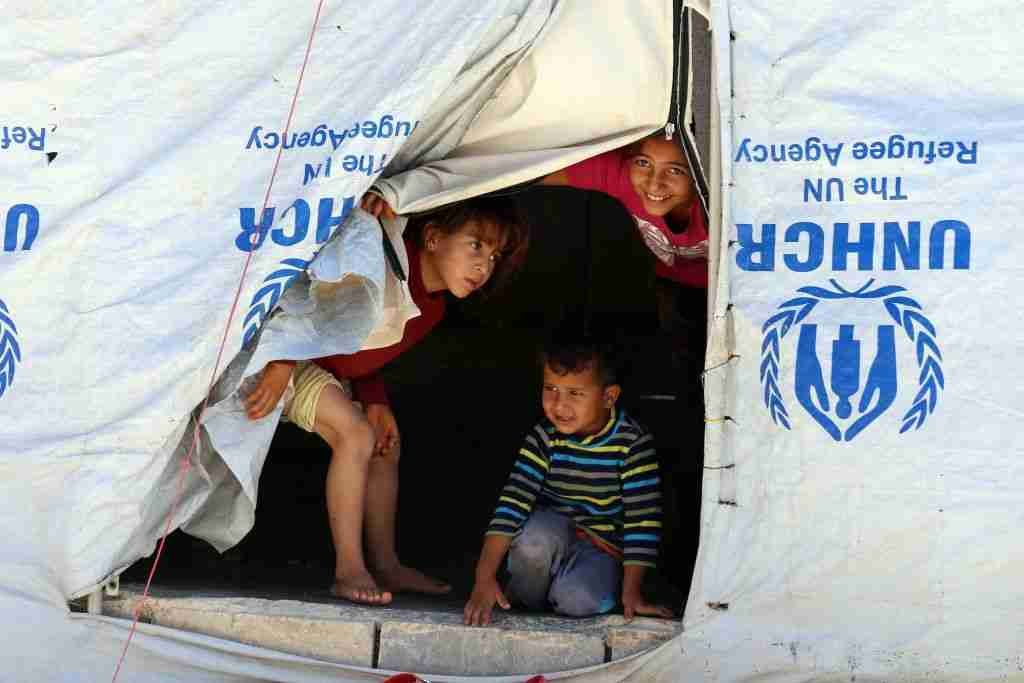 Syrian refugee camp